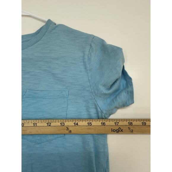 GAP Kids Childrens Shirt Size XL (12) Blue Short Sleeve Pocket Tee - Picture 8 of 11